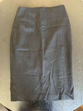 Express Black High-Waist Pencil Skirt